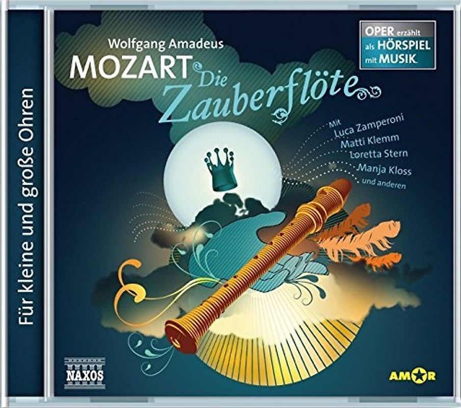 Wolfgang Amadeus Mozart - DIE ZAUBERFLÖTE ~ Oper erzählt als Hörspiel mit Musik