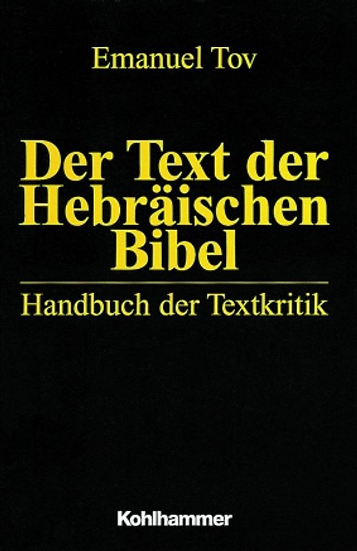 Der Text der Hebräischen Bibel