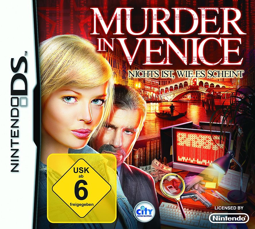 Murder in Venice Nintendo DS