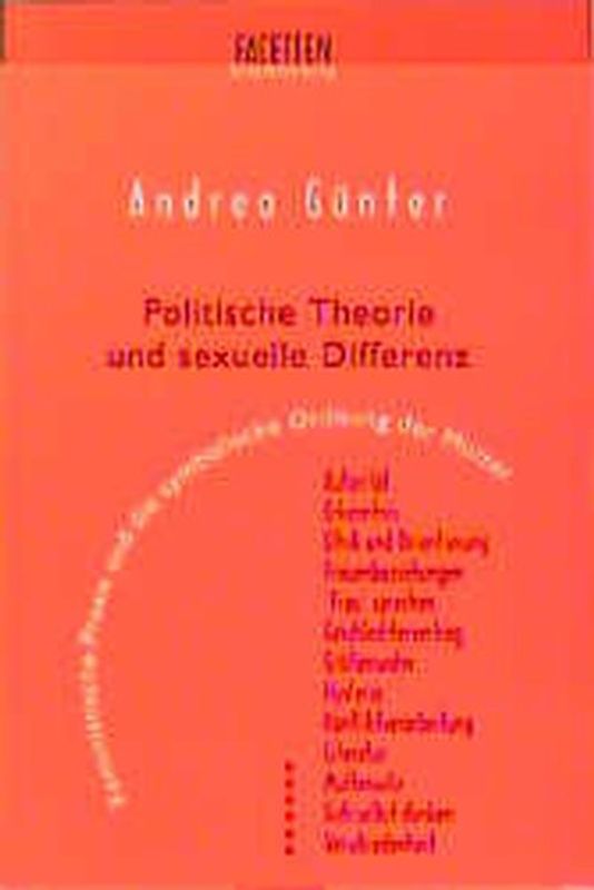 Politische Theorie und sexuelle Differenz