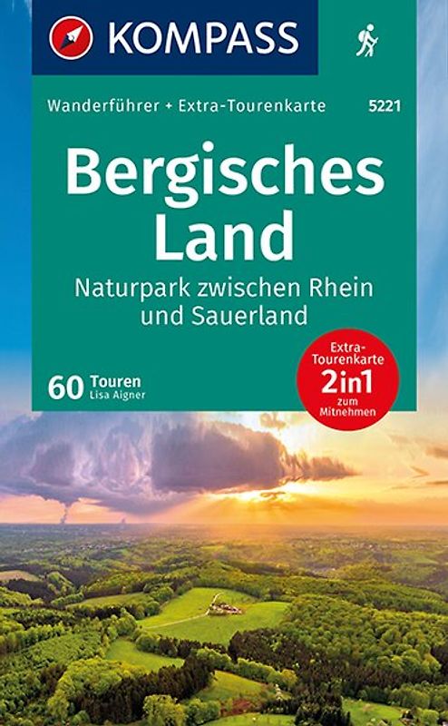 KOMPASS Wanderführer Bergisches Land, Naturpark zwischen Rhein und Sauerland