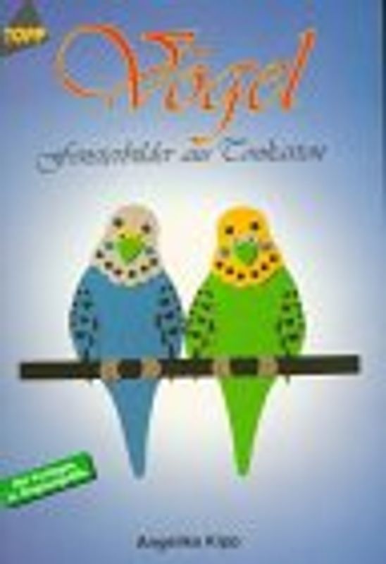 Vögel. Fensterbilder aus Tonkarton