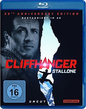 Cliffhanger [25th Anniversary Edition, Uncut] Blu-ray Disc