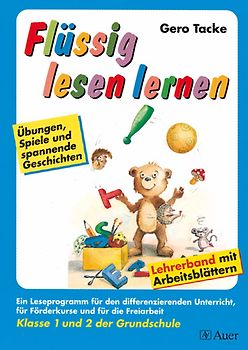 Flüssig lesen lernen - Ein Leseprogramm in zwei Versionen: eine für..., Kl. 1 u. 2