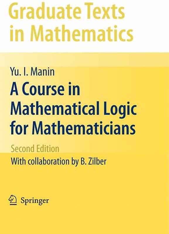 A Course in Mathematical Logic for Mathematicians