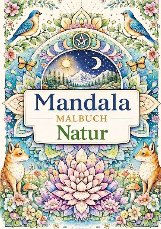 Mandala malbuch, Natur