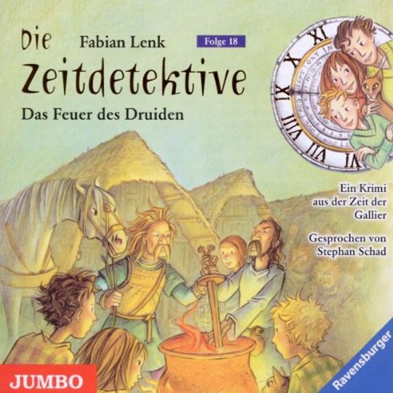 Schad,Stephan - Die Zeitdetektive.das Feuer des Druiden
