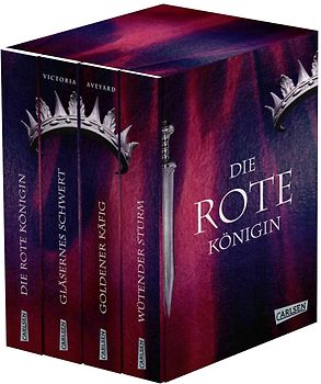 Die Rote Königin: Alle vier Bände im Taschenbuch-Schuber (Die Farben des Blutes)