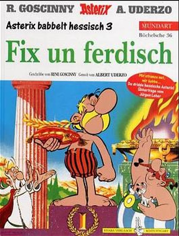 Asterix Mundart Hessisch III