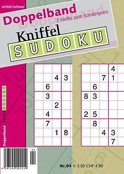 Kniffel-Sudoku Doppelband Nr. 4
