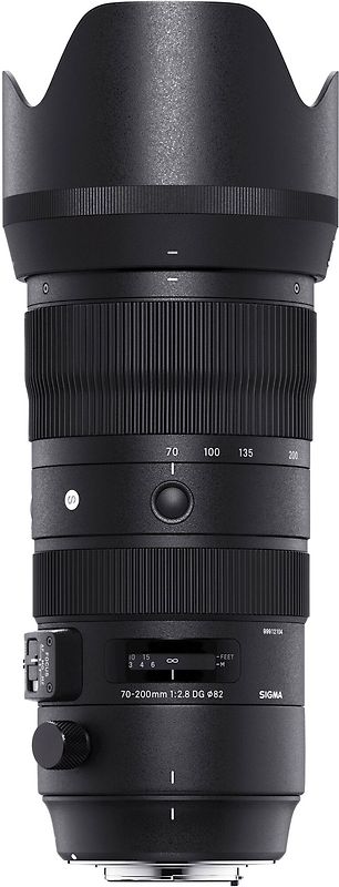 Sigma S 70-200 mm F2.8 DG HSM OS 82 mm Filtergewinde (Nikon F Anschluss) schwarz