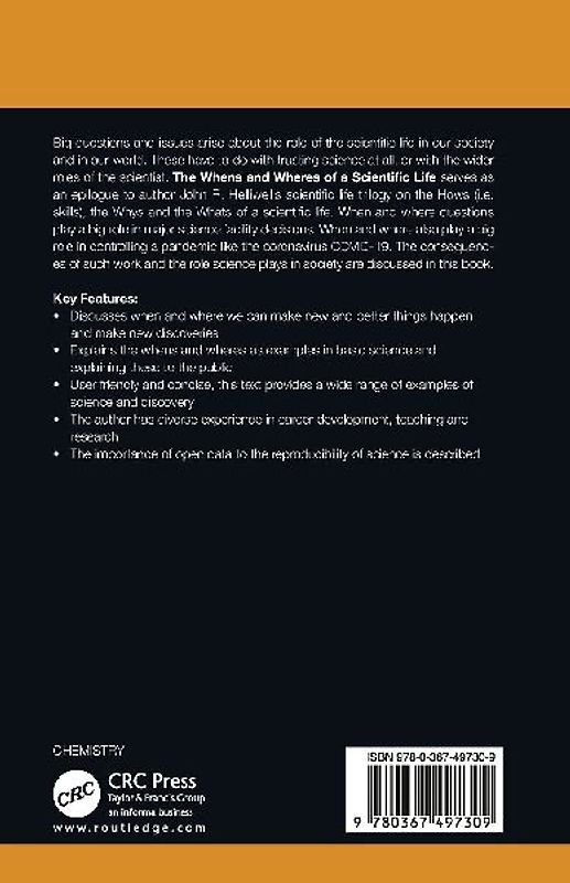 The Whens and Wheres of a Scientific Life