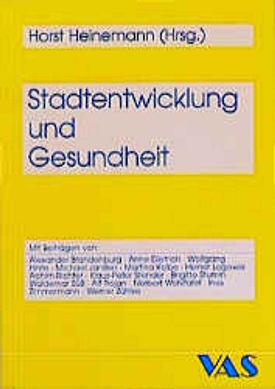 Stadtentwicklung und Gesundheit