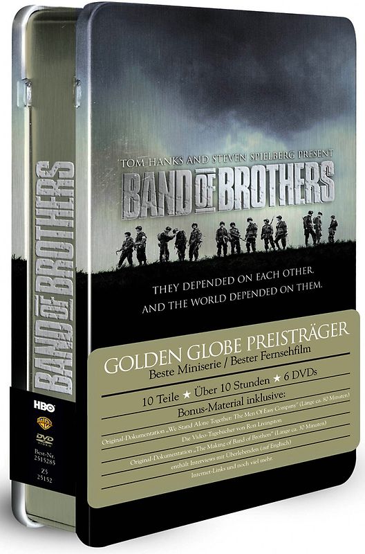 Band of Brothers - Wir waren wie Brüder [6 DVDs, Steelbook] DVD