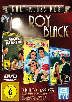 Kultklassiker mit Roy Black (3DVDs: Immer Ärger mit den Paukern, Unser Doktor ist der Beste, Kinderarzt Dr. Fröhlich) DVD