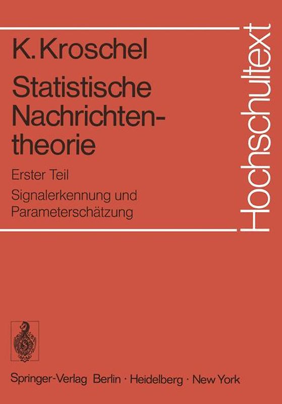 Statistische Nachrichtentheorie
