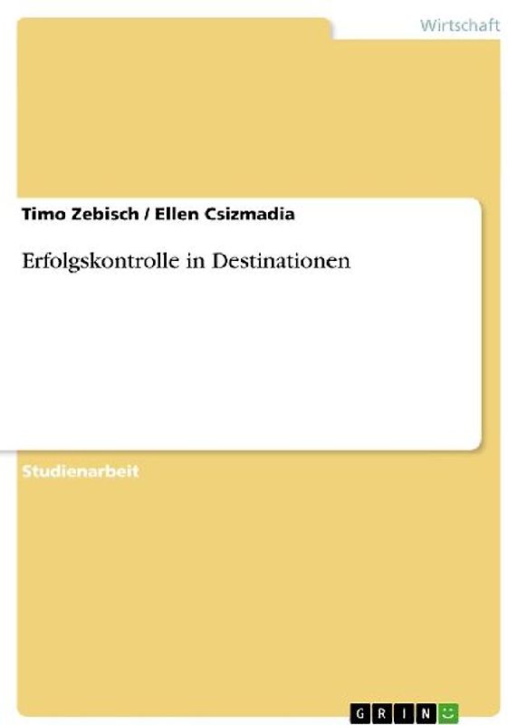 Erfolgskontrolle in Destinationen