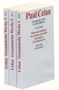 Gesammelte Werke 1–3. Gedichte, Prosa, Reden