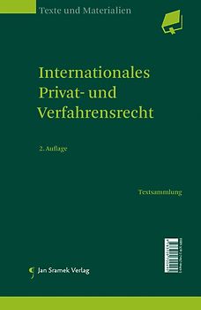 Internationales Privat- und Verfahrensrecht/Conflicts of Laws