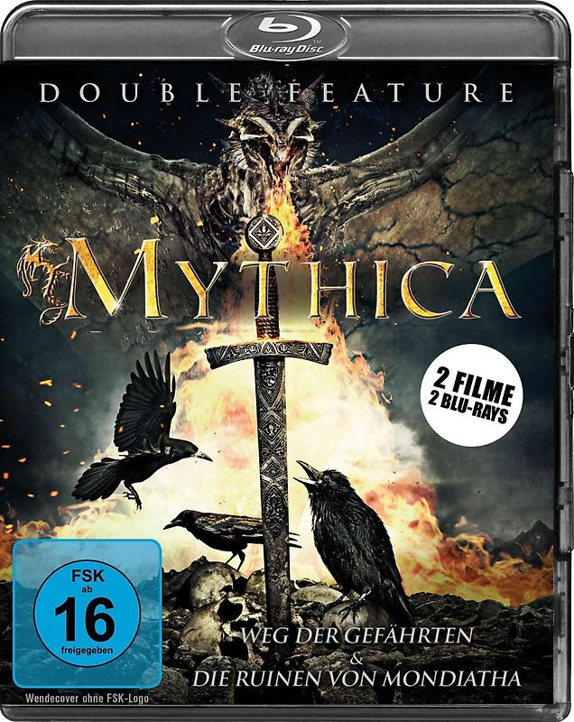 Mythica Double Feature - Weg der Gefährten & Die Ruinen von Mondiatha [2 Discs] Blu-ray Disc