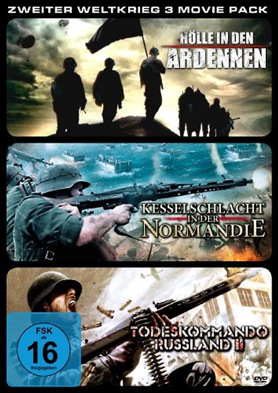 Zweiter Weltkrieg - 3 Movie Pack DVD