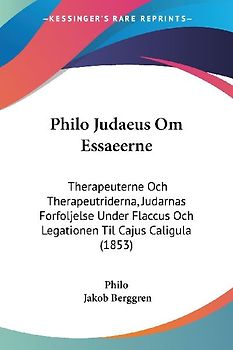 Philo Judaeus Om Essaeerne