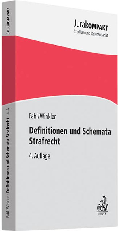 Definitionen und Schemata Strafrecht