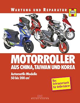 Motorroller aus China, Taiwan und Korea