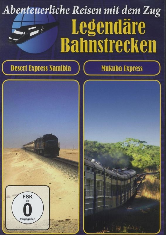 Abenteuerliche Reisen mit dem Zug Desert Express Namibia/Mukuba Express DVD