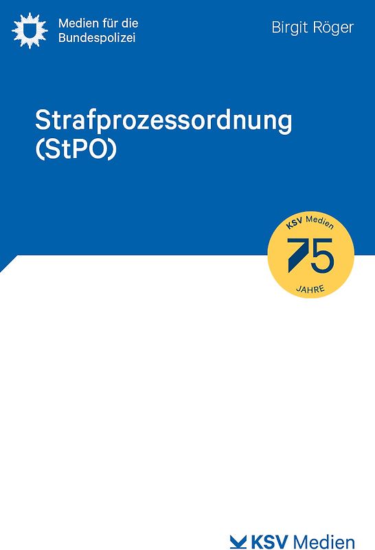 Strafprozessordnung (StPO)