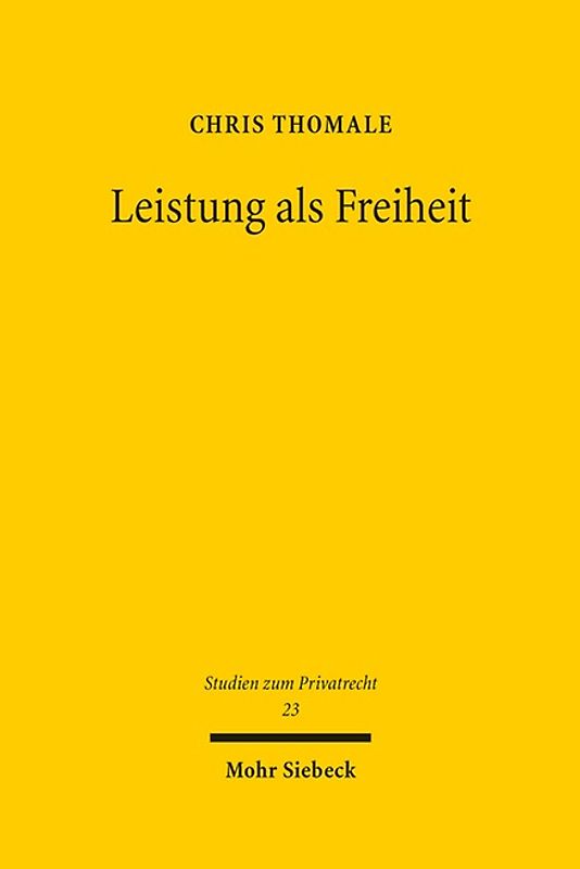 Leistung als Freiheit