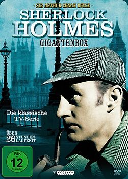 Sherlock Holmes - Gigantenbox [7 DVDs, teilw. OmU] DVD