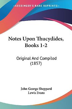 Notes Upon Thucydides, Books 1-2