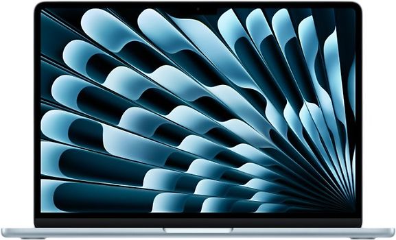 Apple MacBook Air CTO 13 pouces (écran Liquid Retina True Tone) M5 (GPU 10 cœurs) 16 Go RAM 4 To SSD [Début 2026, clavier anglais, QWERTY] bleu ciel