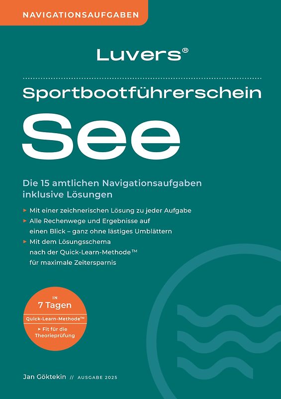 Luvers Sportbootführerschein See – Navigationsaufgaben (2025)