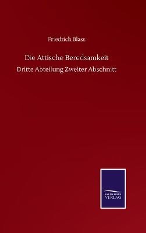 Die Attische Beredsamkeit