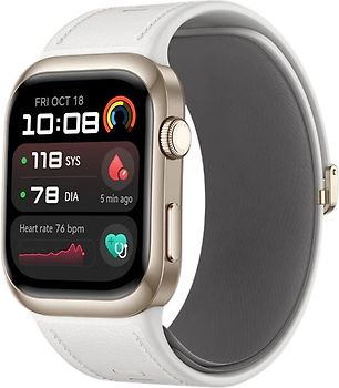 Huawei Watch D2 or avec Bracelet Cuir M/L blanc