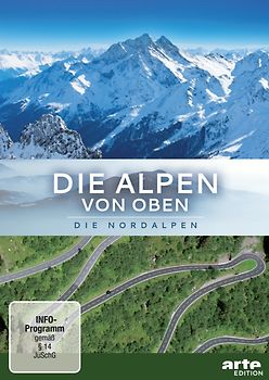 Die Alpen von oben - Die Nordalpen [arte Edition, 2 DVDs] DVD