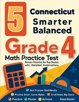 5 Connecticut Smarter Balanced Grade 4 Math Practice Tests
