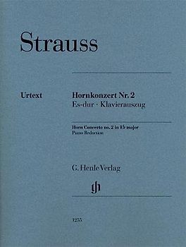 Hornkonzert Nr. 2 Es-dur; Klavierauszug: Besetzung: Horn und Klavier, Hornkonzerte (G. Henle Urtext-Ausgabe)