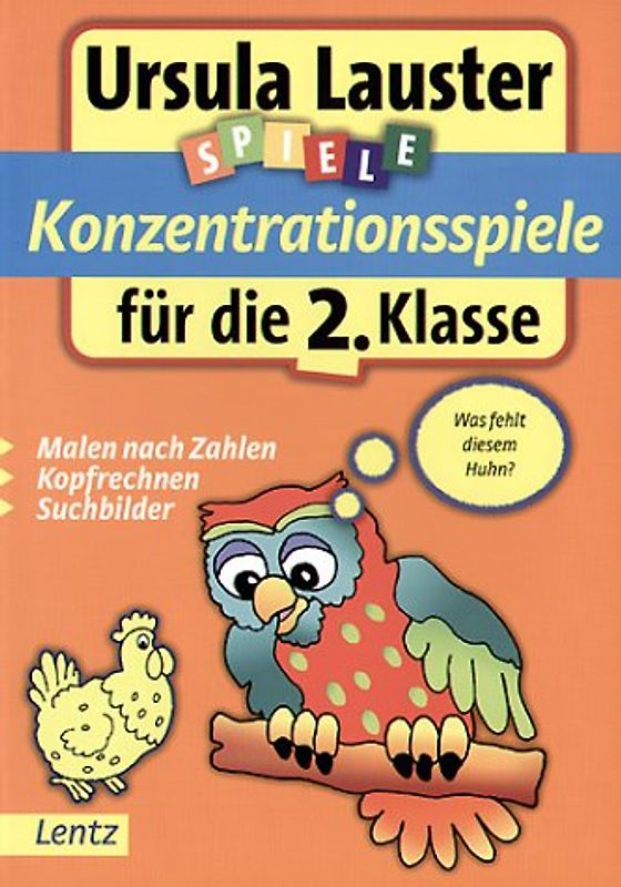 Konzentrationsspiele für die 2. Klasse