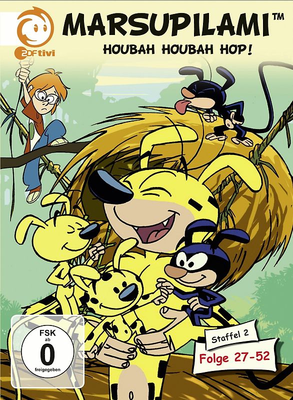 Marsupilami - Staffel 2/Folge 27-52 [4 DVDs] DVD
