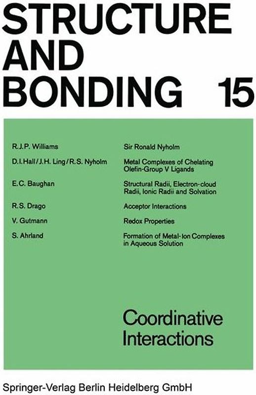 Coordinative Interactions