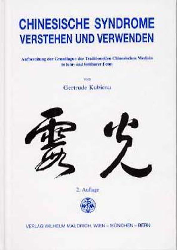 Chinesische Syndrome verstehen und verwenden. Aufbereitung der Grundlagen der traditionellen chinesischen Medizin in lehr- und lernbarer Form