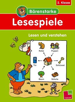 Bärenstarke Lesespiele 2. Klasse: Lesen und verstehen