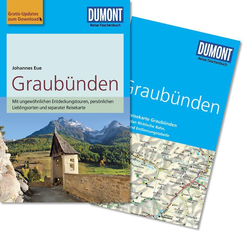 DuMont Reise-Taschenbuch Reiseführer Graubünden