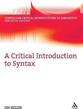 A Critical Introduction to Syntax