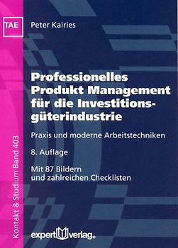 Professionelles Produkt Management für die Investitionsgüterindustrie