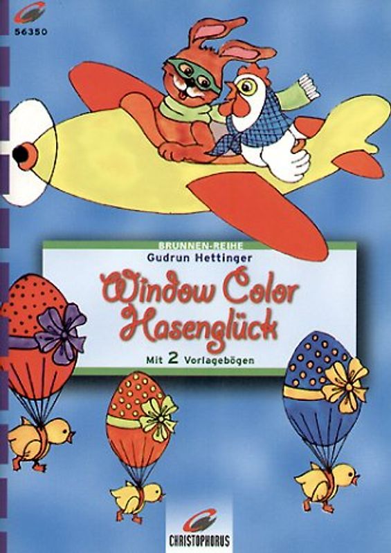 Window Color Hasenglück. Mit 2 Vorlagebögen