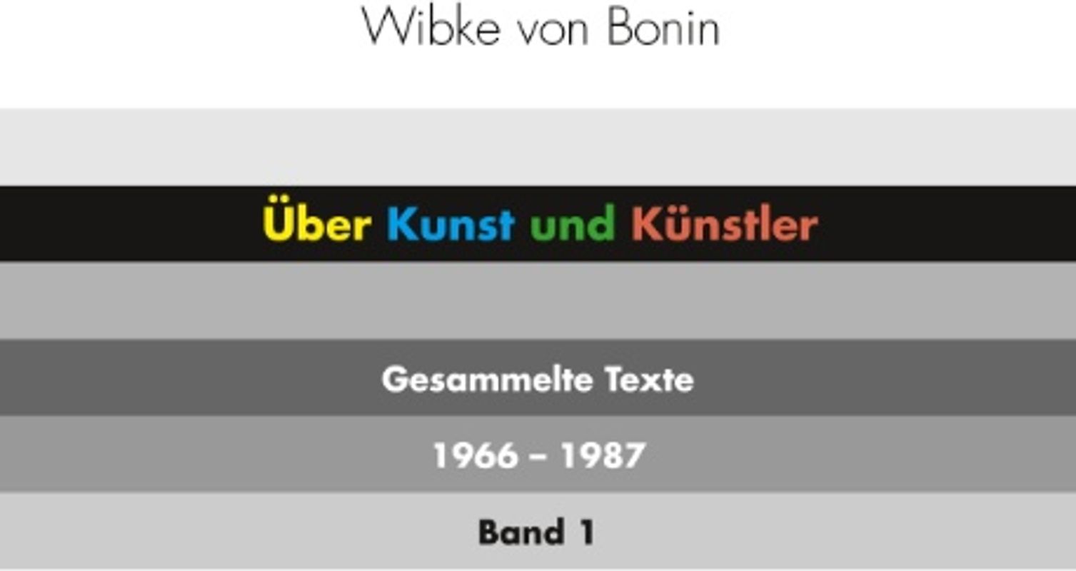 Über Kunst und Künstler Band 1